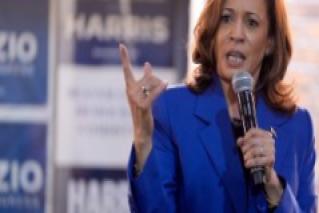 Trump ‘can’t have that mic again’: Harris.